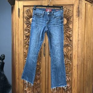 EUC Lucky Brand size 4 Sofia boot cut jeans